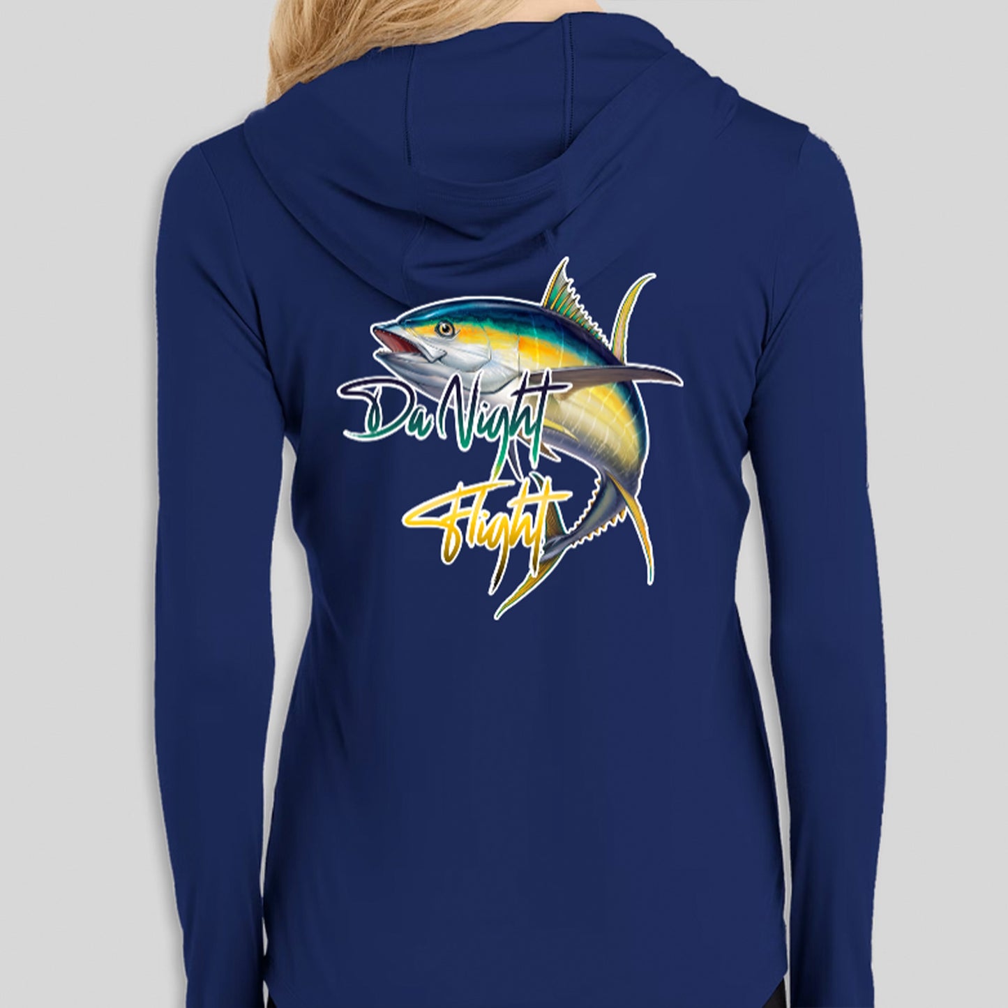 Womens SPF Performance Hooded Long Sleeve Shirt